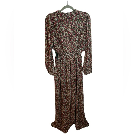 NWT Lush Floral Cut Out Maxi Dress - Picture 2 of 5